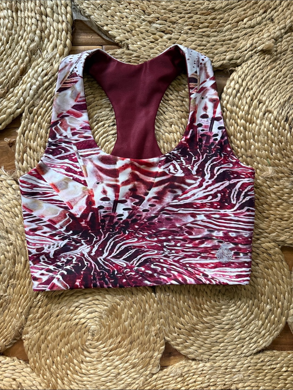 Waterlust Lionfish Racerback Reversible Top